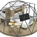 Sutjeska Glamping Domes 豪华帐篷 耶蒂斯特